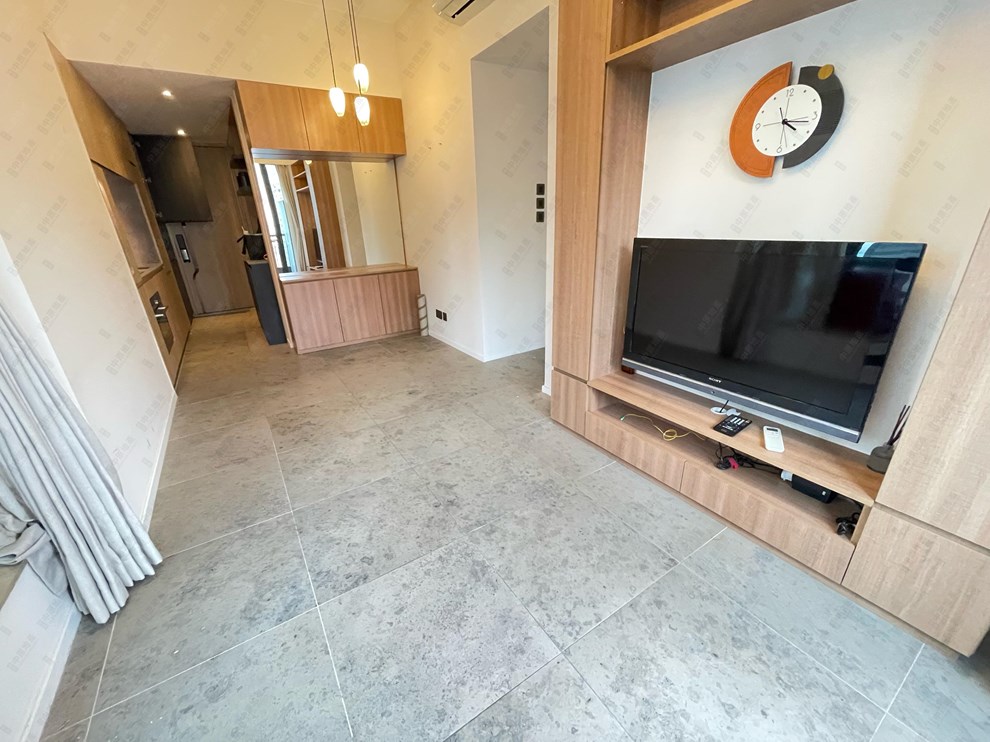 Unit Interior-Living and Dining Room