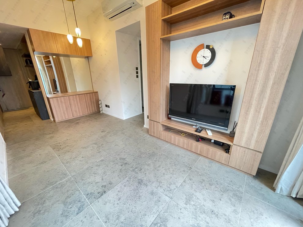 Unit Interior-Living and Dining Room