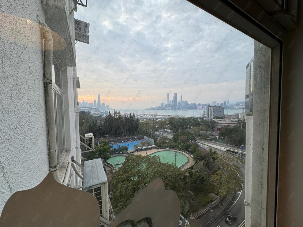 窗外景觀-由飯廳