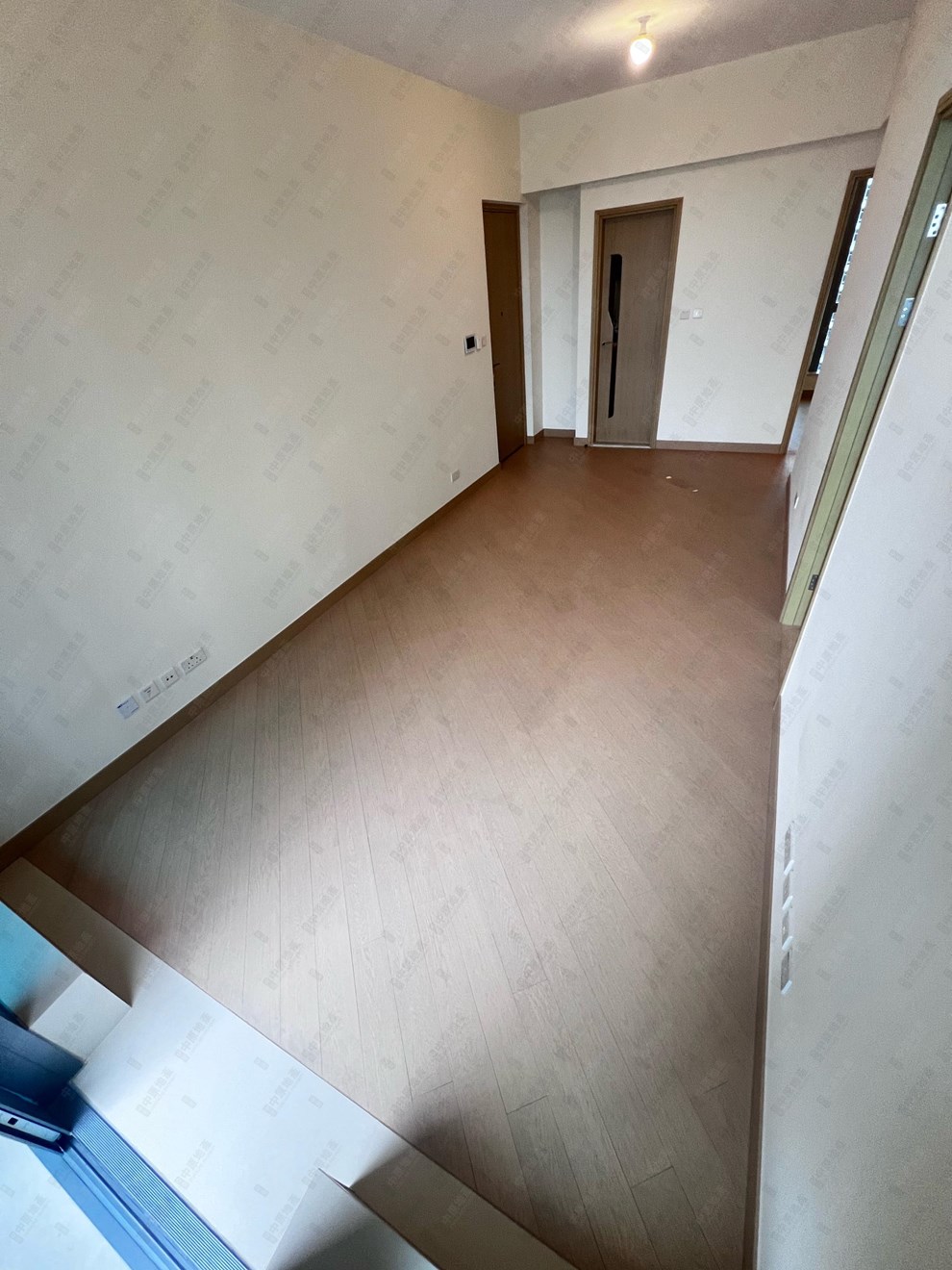 Unit Interior-Living and Dining Room