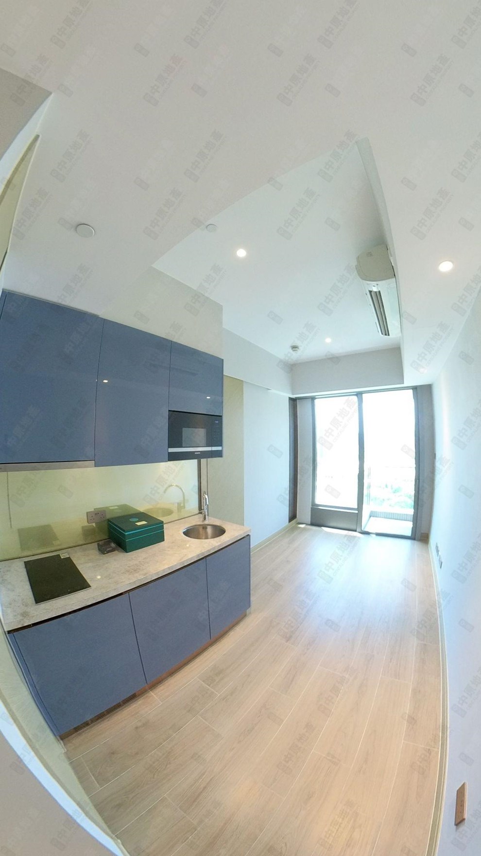 Unit Interior-Living and Dining Room