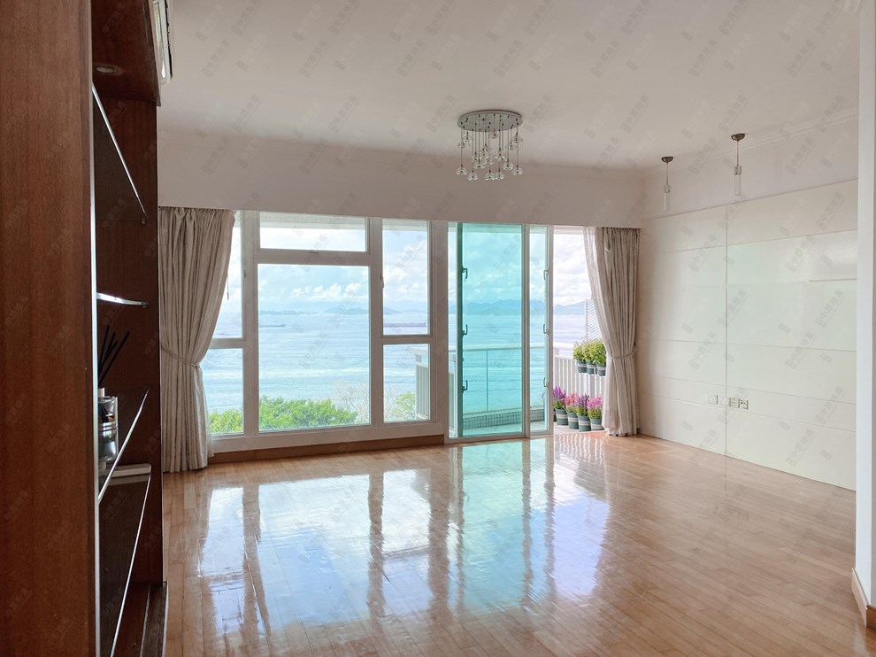 Unit Interior-Living and Dining Room
