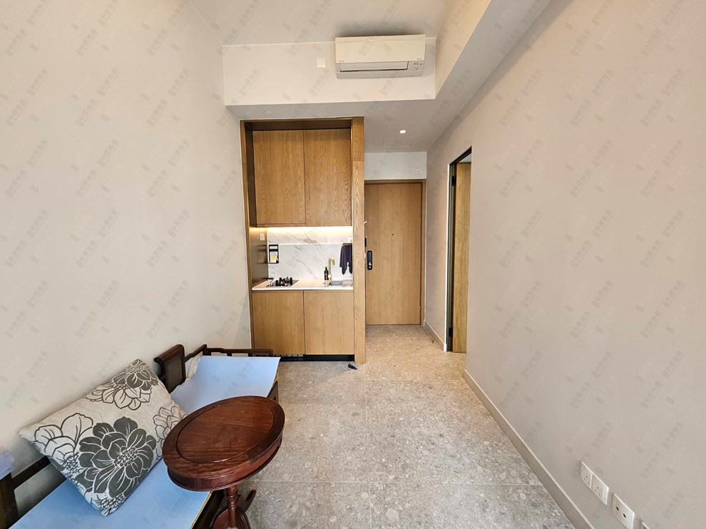 Unit Interior-Living and Dining Room