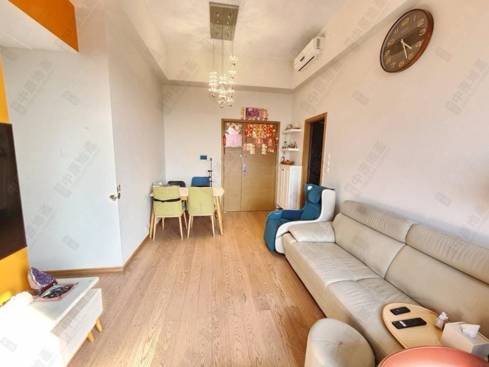 Unit Interior-Living and Dining Room
