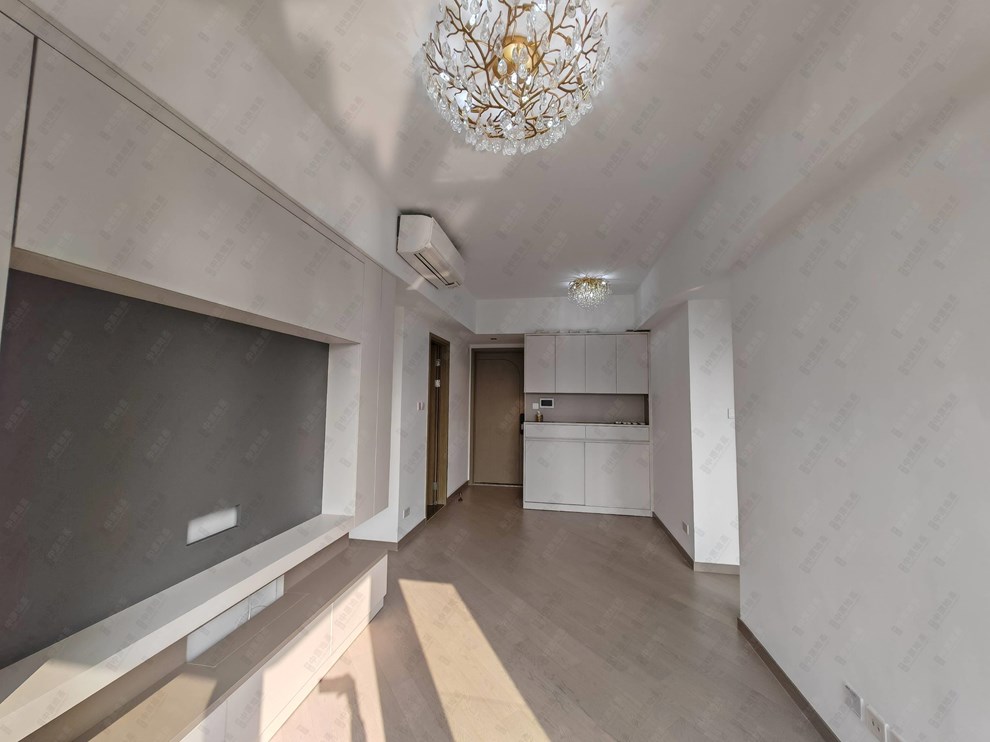 Unit Interior-Living and Dining Room