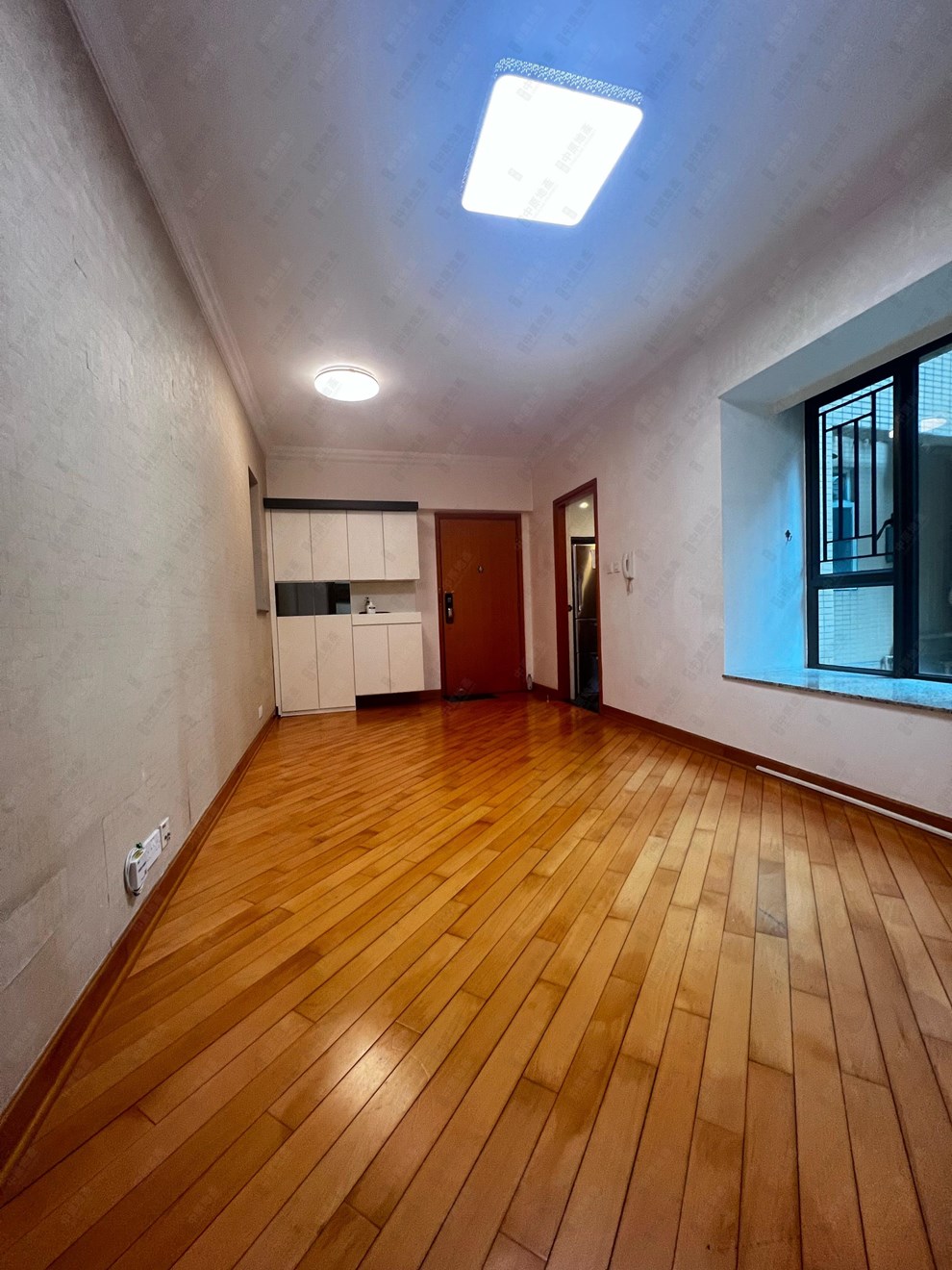 Unit Interior-Living and Dining Room
