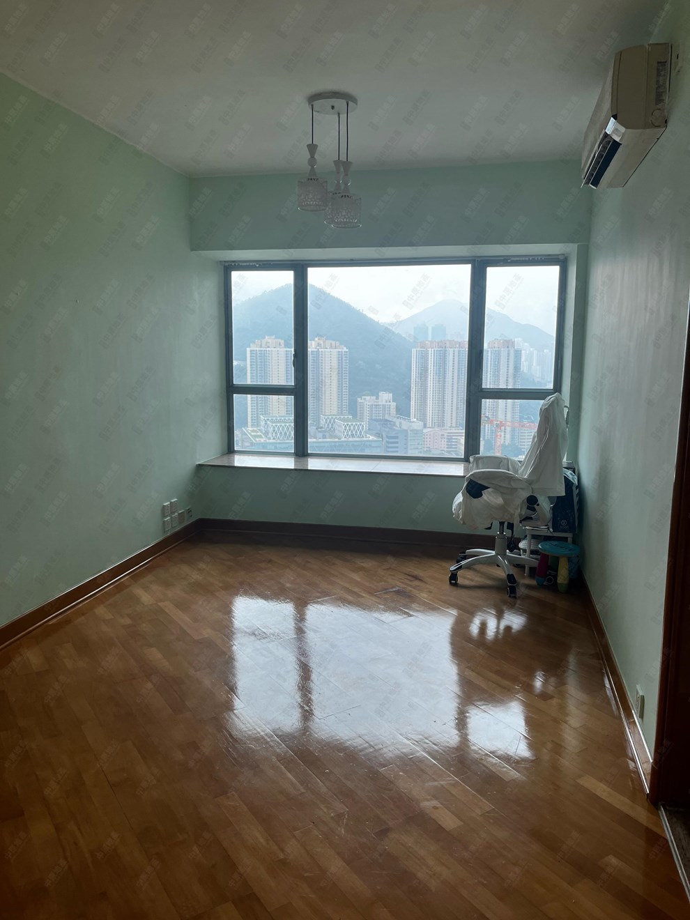 Unit Interior-Living and Dining Room