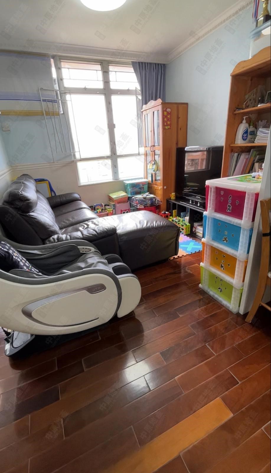 Unit Interior-Living and Dining Room