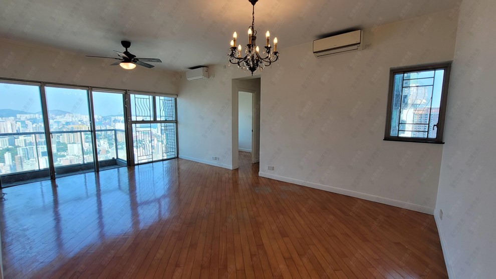 Unit Interior-Living and Dining Room