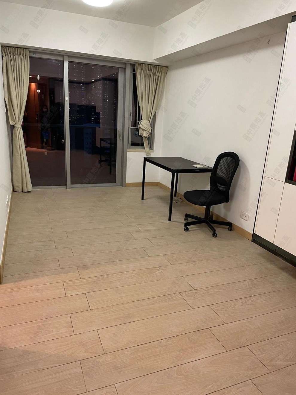 Unit Interior-Living and Dining Room