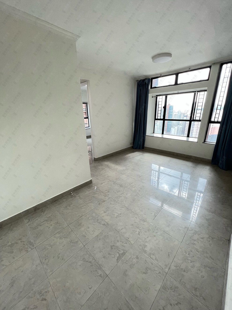 Unit Interior-Living and Dining Room