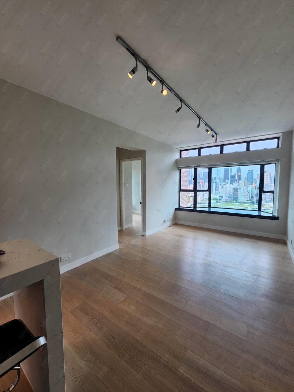 Unit Interior-Living and Dining Room