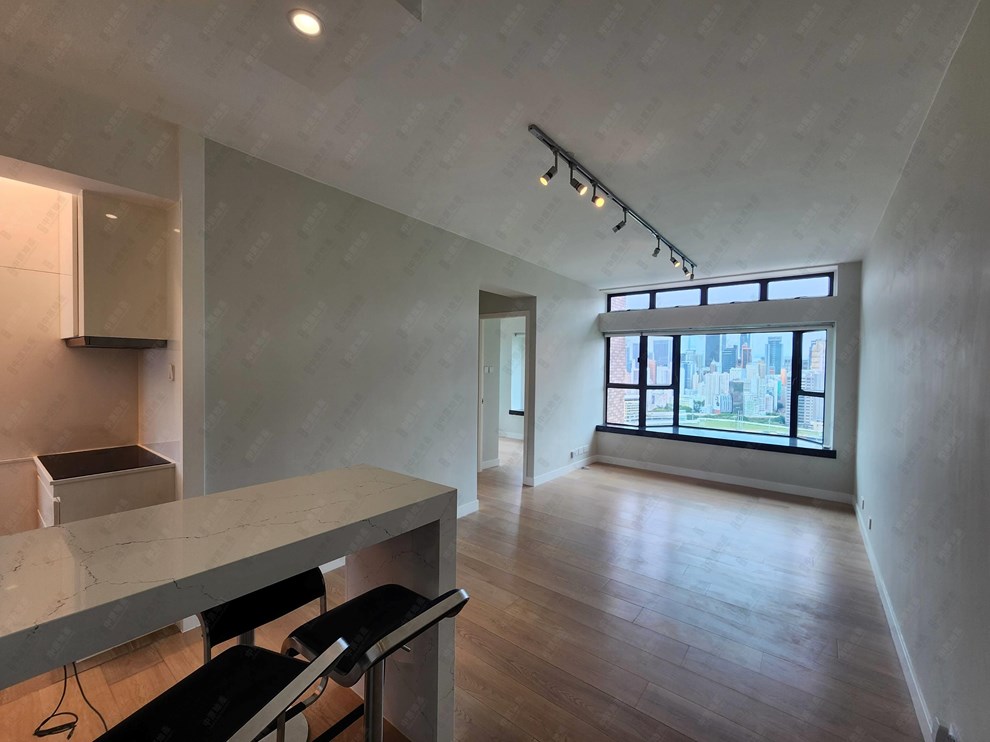Unit Interior-Living and Dining Room