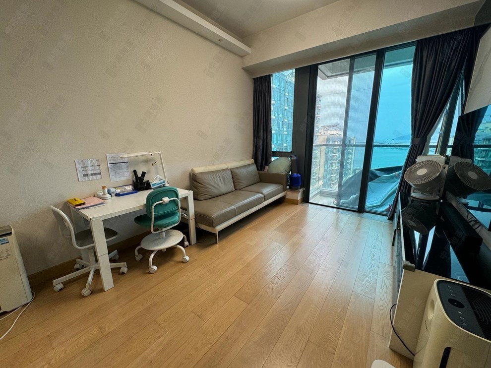 Unit Interior-Living and Dining Room