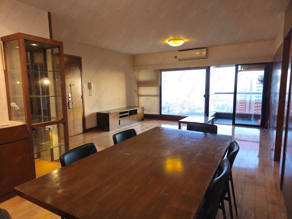 Unit Interior-Living and Dining Room