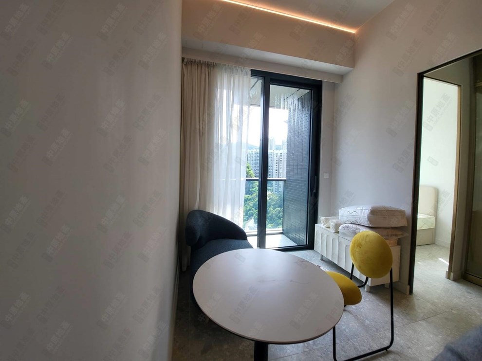 Unit Interior-Living and Dining Room