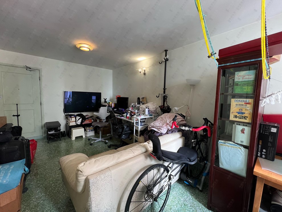 Unit Interior-Living and Dining Room