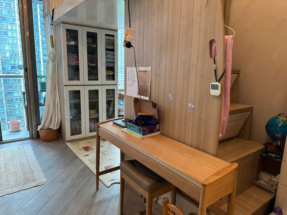 Unit Interior-Living and Dining Room