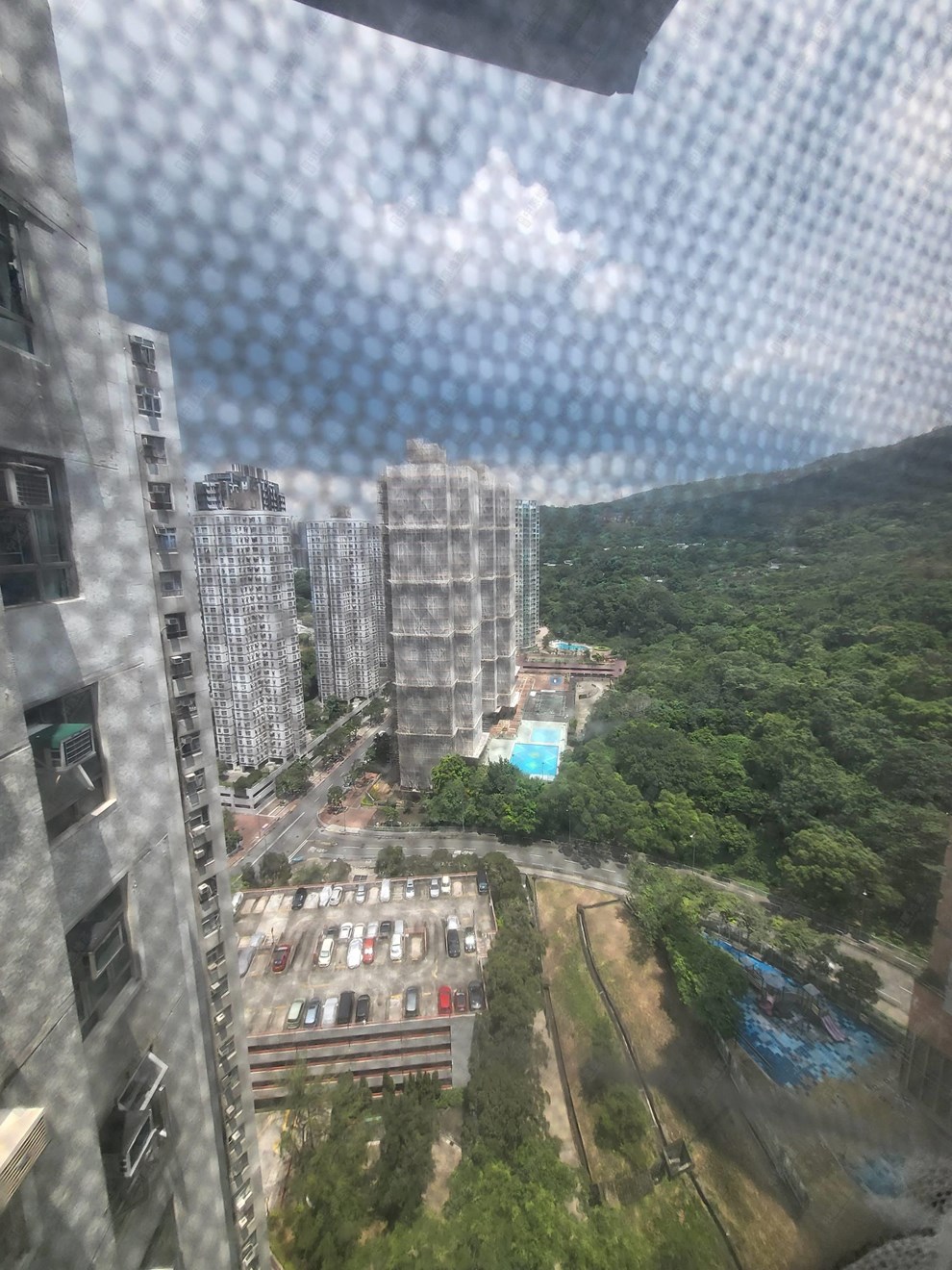 窗外景觀-由飯廳