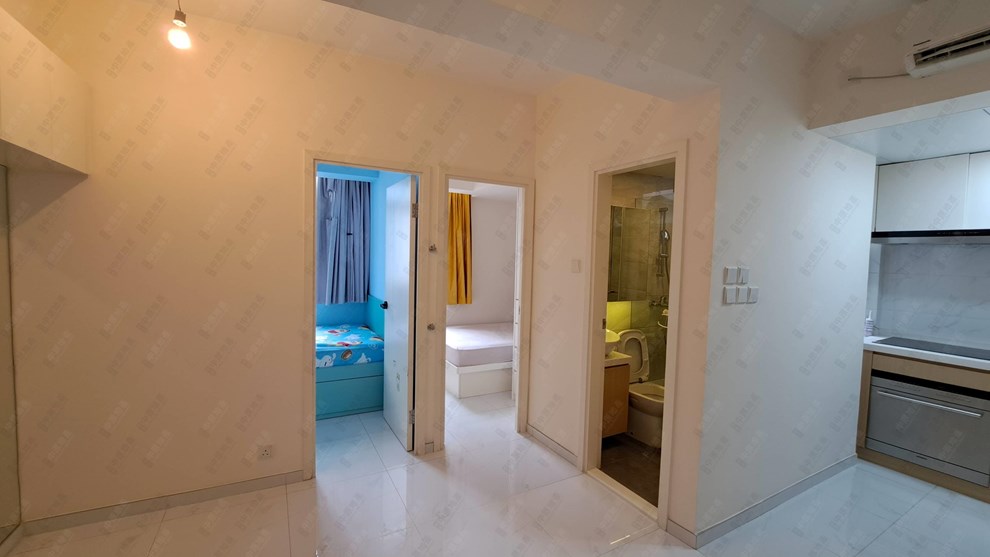 Unit Interior-Living and Dining Room