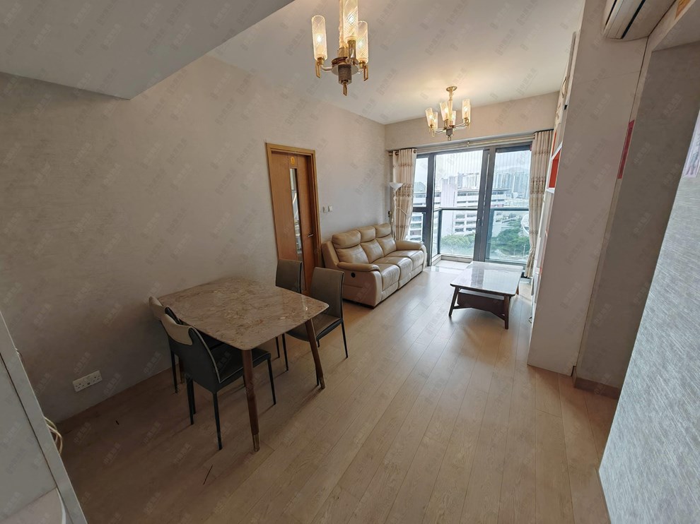 Unit Interior-Living and Dining Room