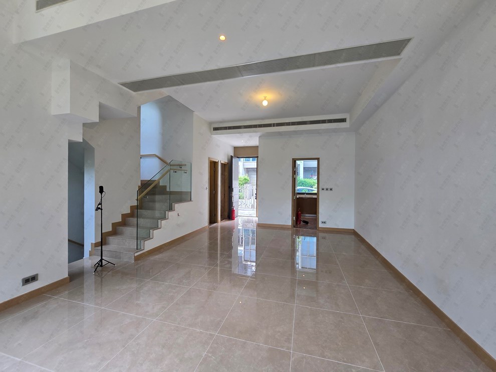 Unit Interior-Living and Dining Room