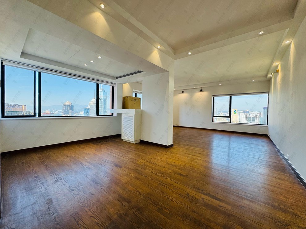 Unit Interior-Living and Dining Room