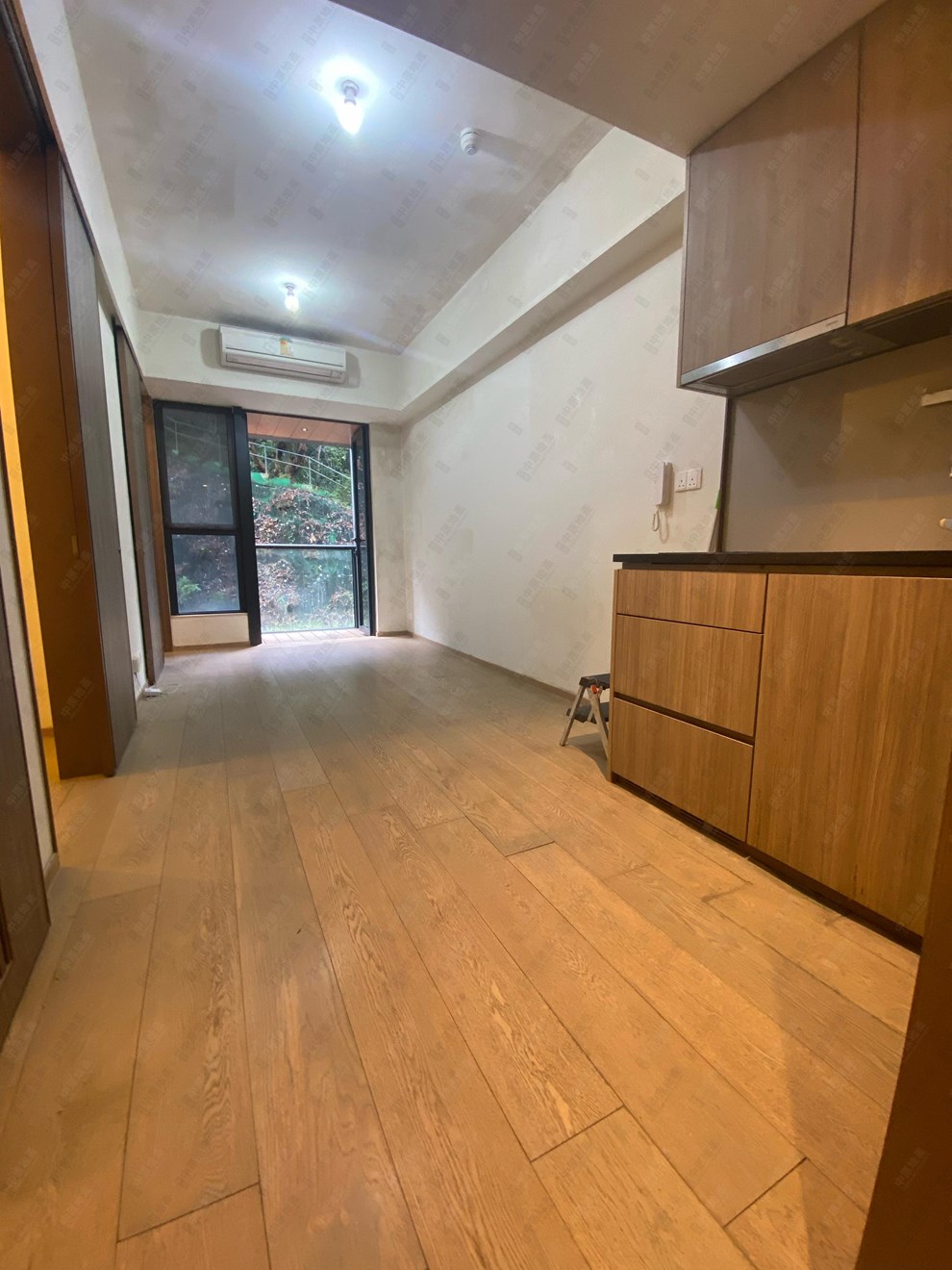 Unit Interior-Living and Dining Room