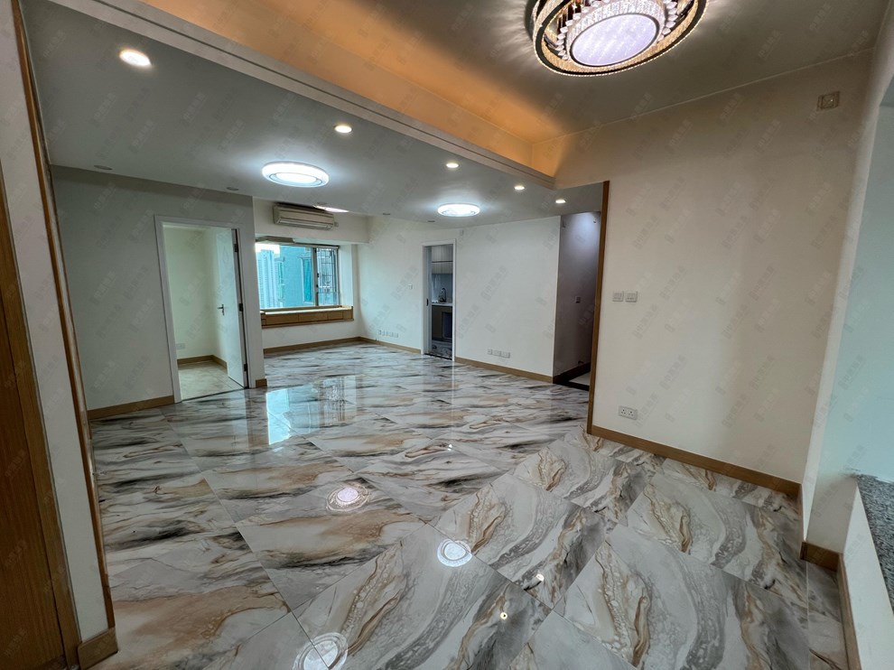 Unit Interior-Living and Dining Room