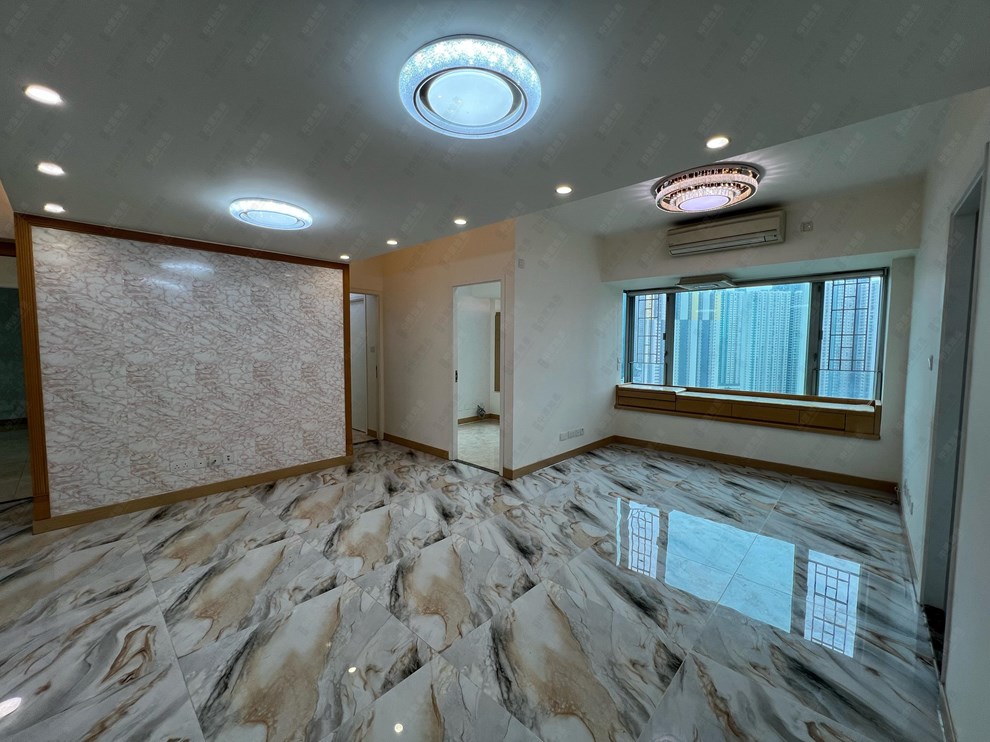 Unit Interior-Living and Dining Room