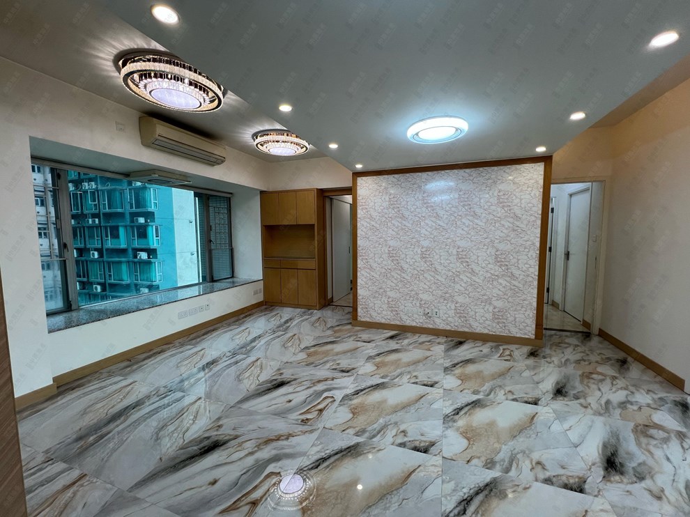Unit Interior-Living and Dining Room