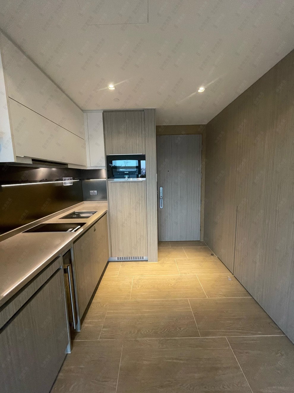 Unit Interior-Living and Dining Room