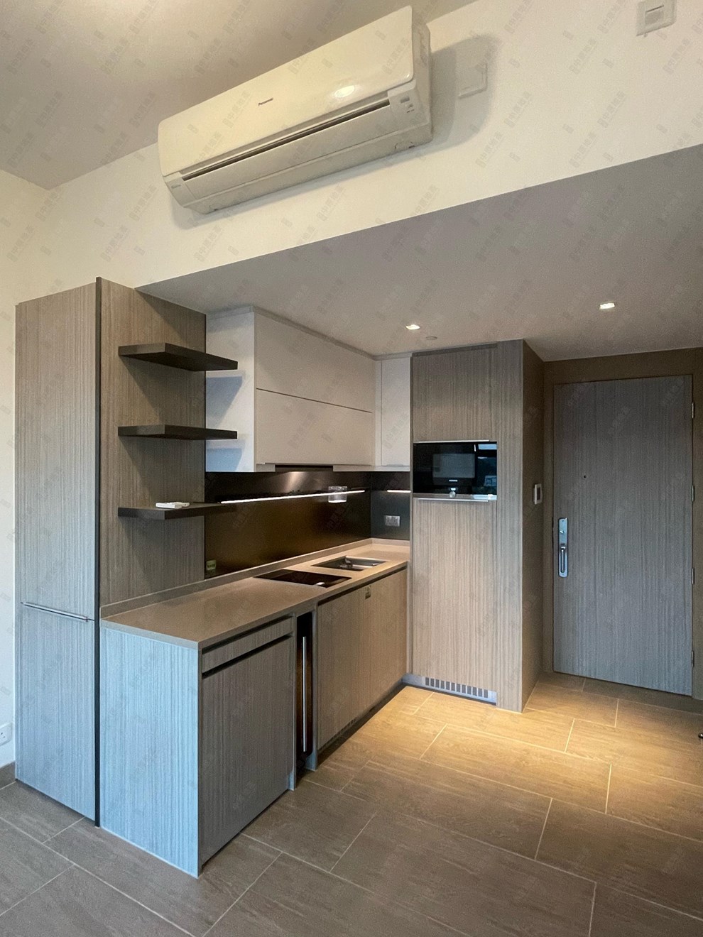 Unit Interior-Living and Dining Room