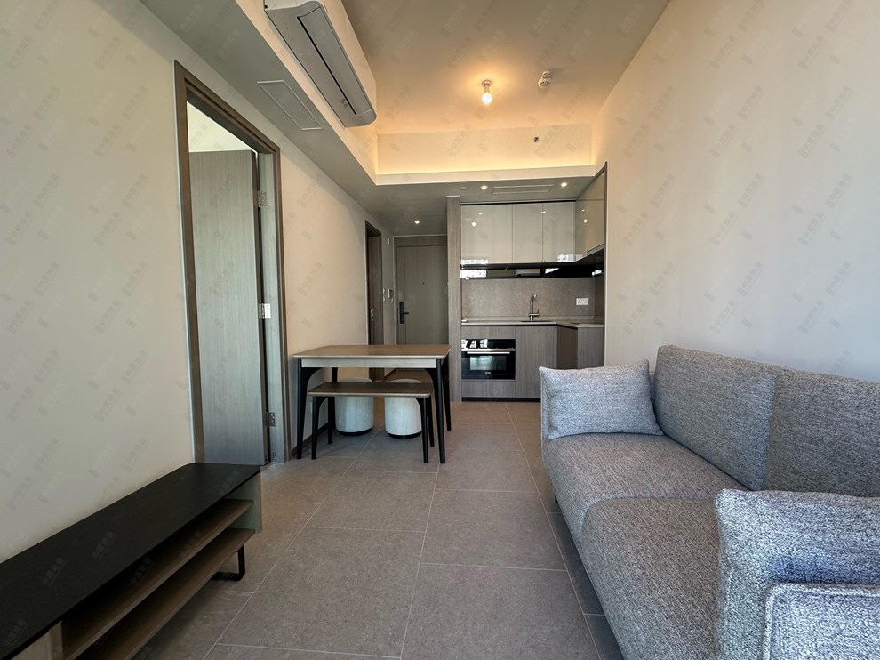 Unit Interior-Living and Dining Room