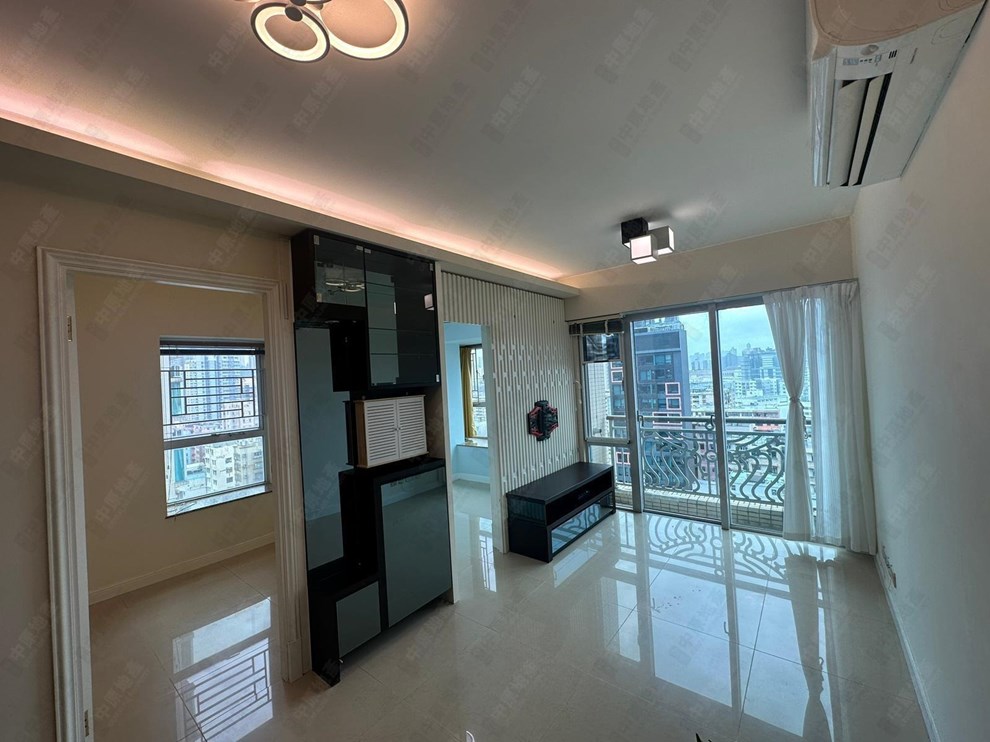 Unit Interior-Living and Dining Room