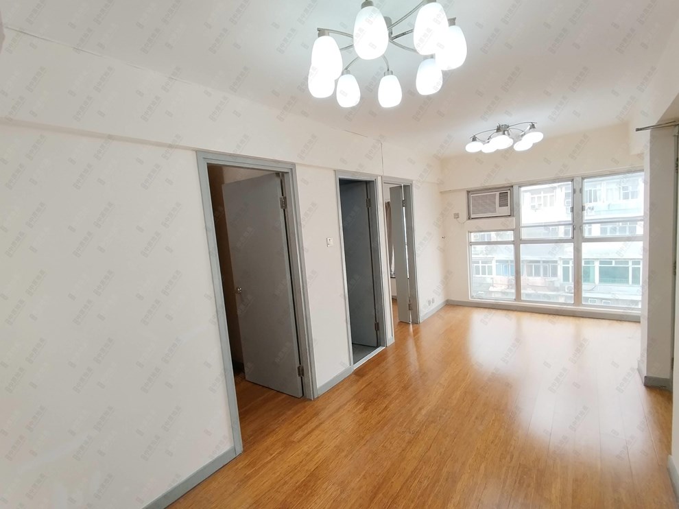 Unit Interior-Living and Dining Room