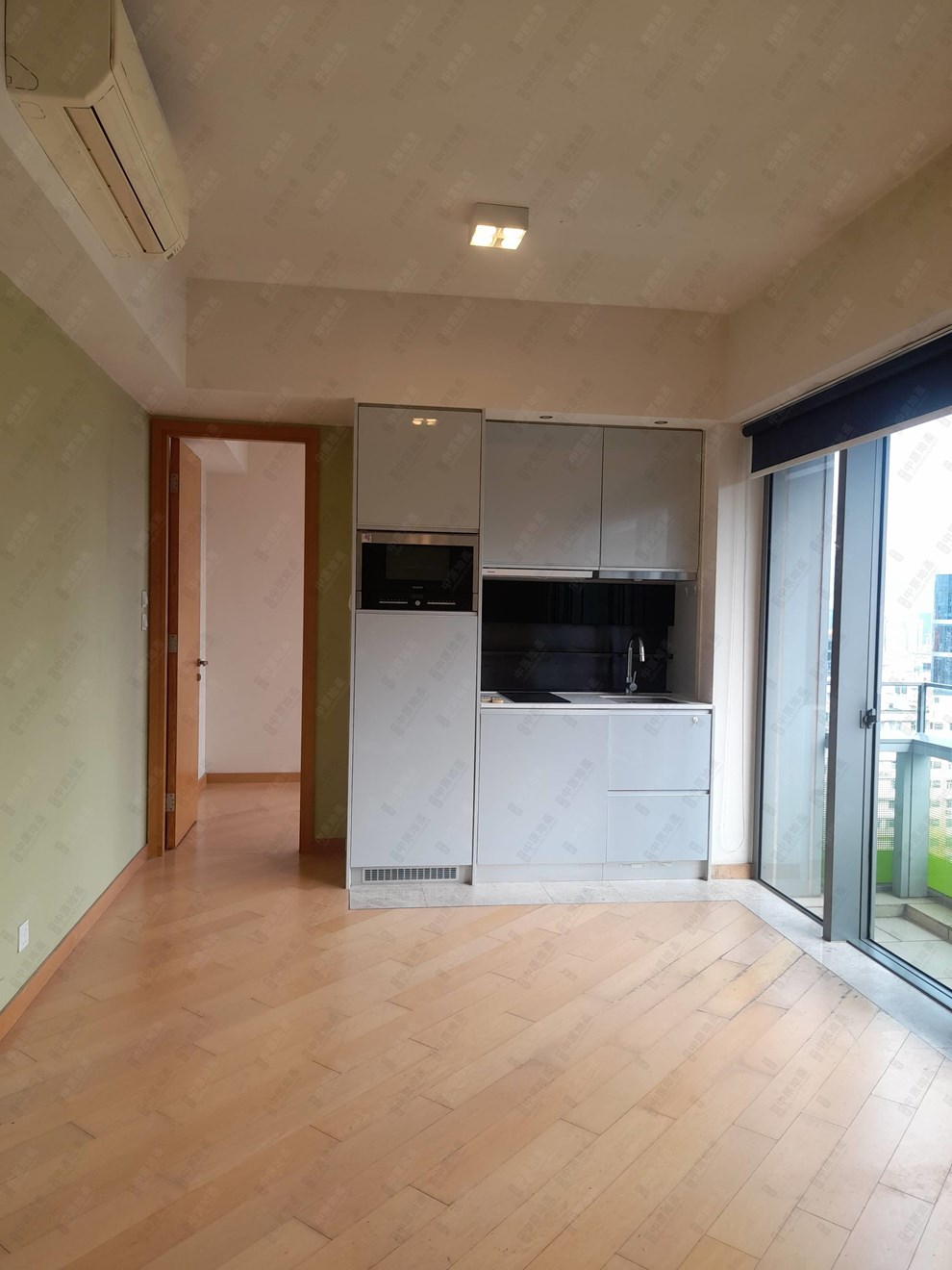 Unit Interior-Living and Dining Room