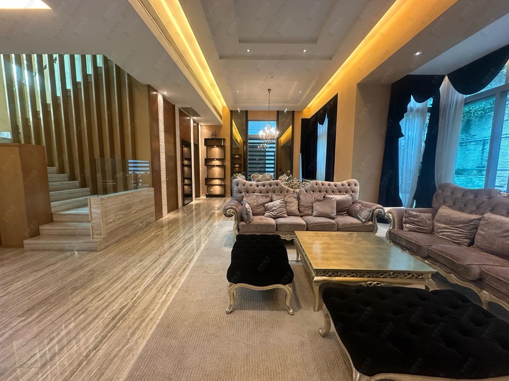 Unit Interior-Living and Dining Room