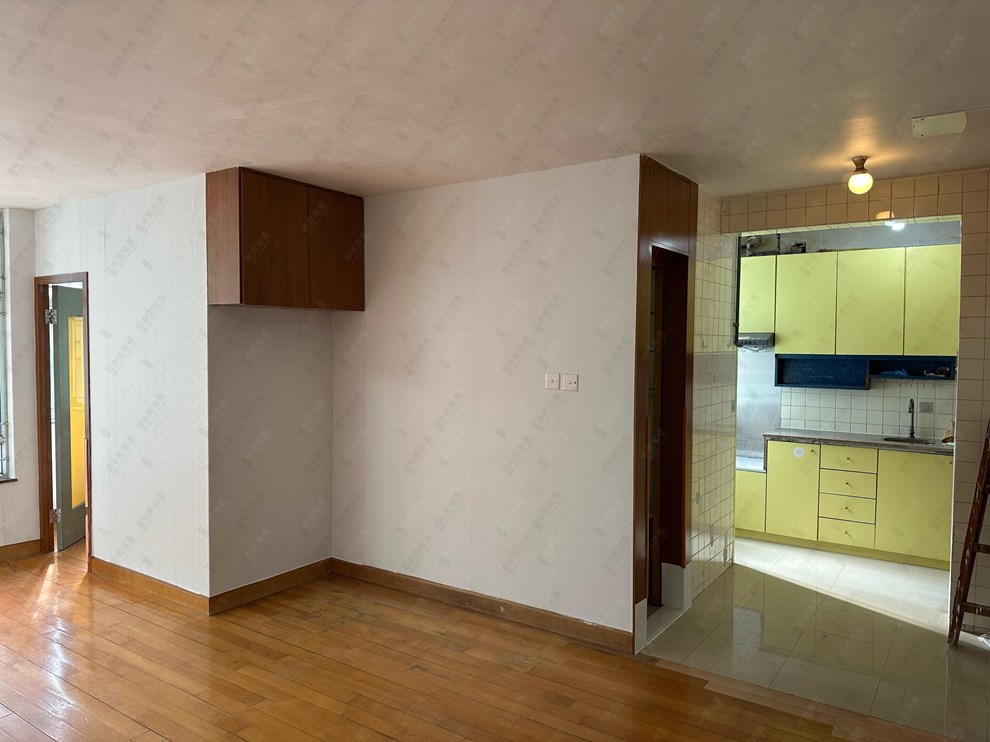 Unit Interior-Living and Dining Room