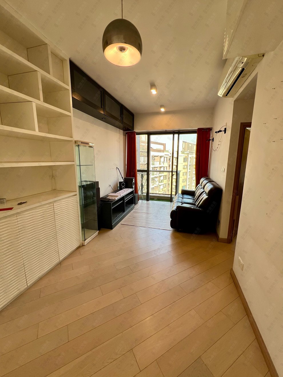 Unit Interior-Living and Dining Room