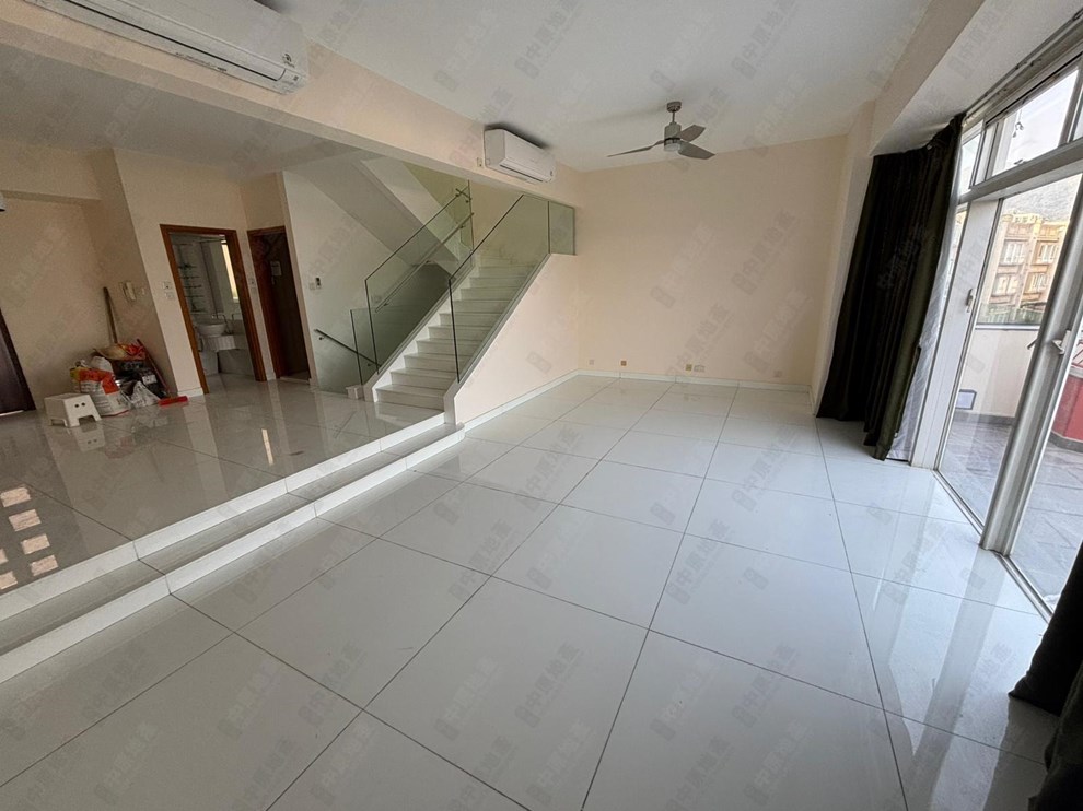 Unit Interior-Living and Dining Room