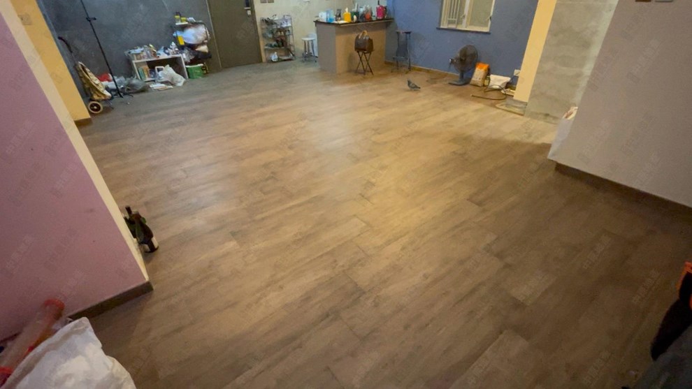 Unit Interior-Living and Dining Room
