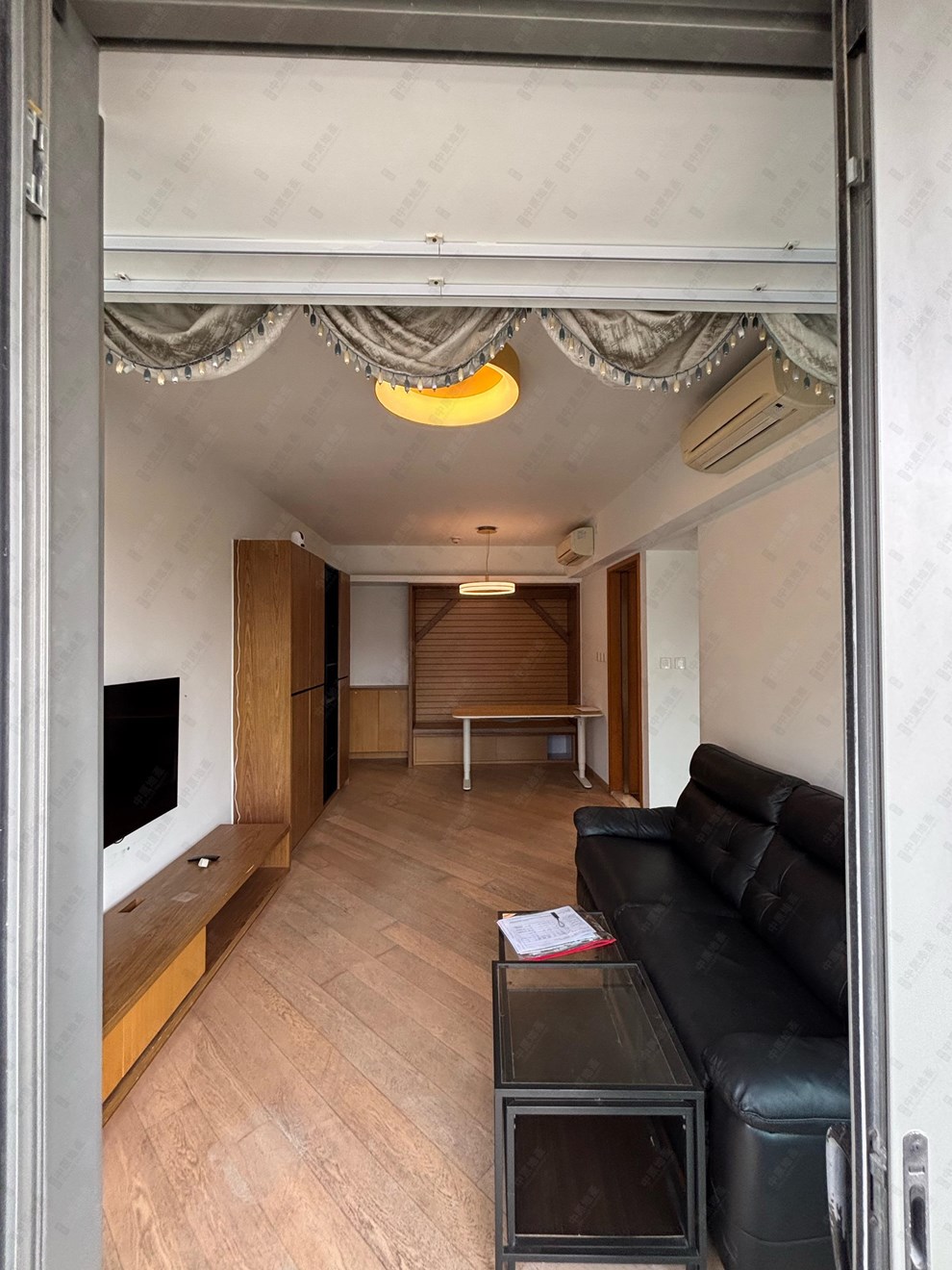 Unit Interior-Living and Dining Room