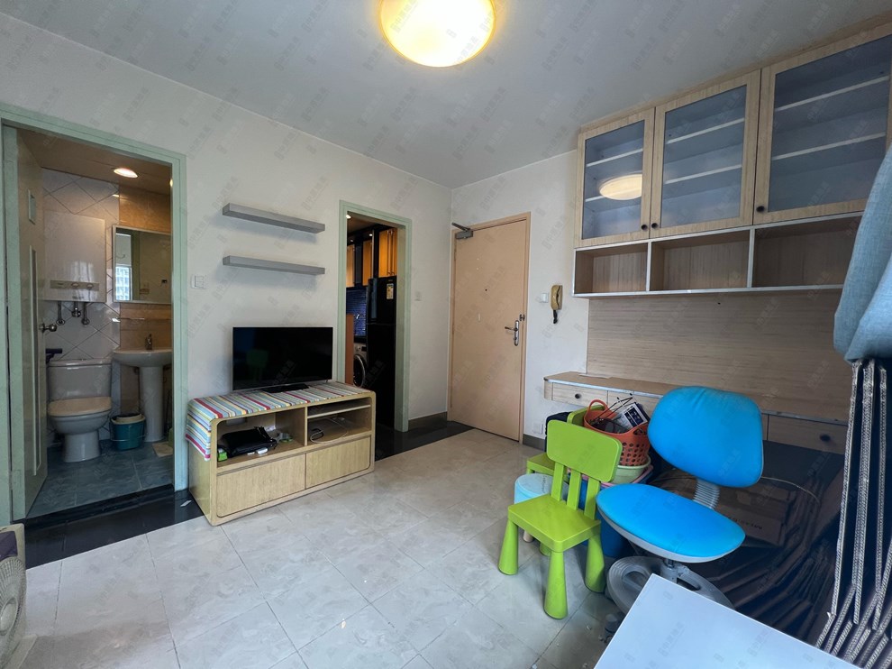 Unit Interior-Living and Dining Room