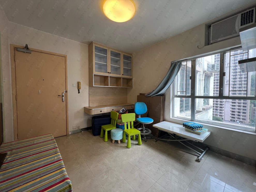 Unit Interior-Living and Dining Room