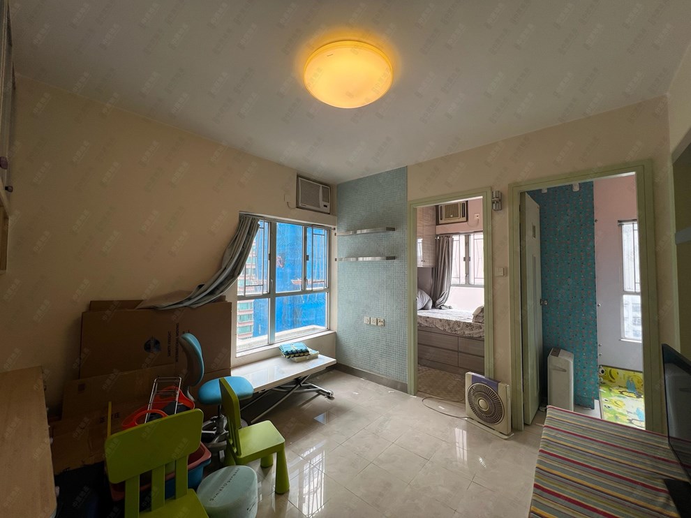 Unit Interior-Living and Dining Room
