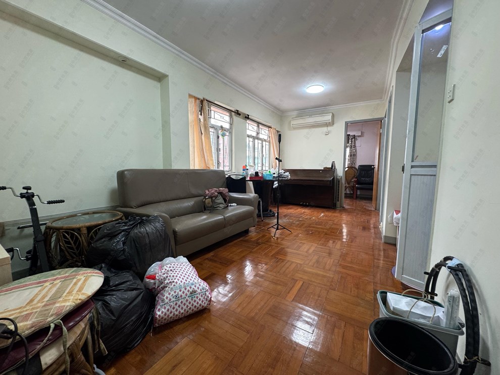 Unit Interior-Living and Dining Room
