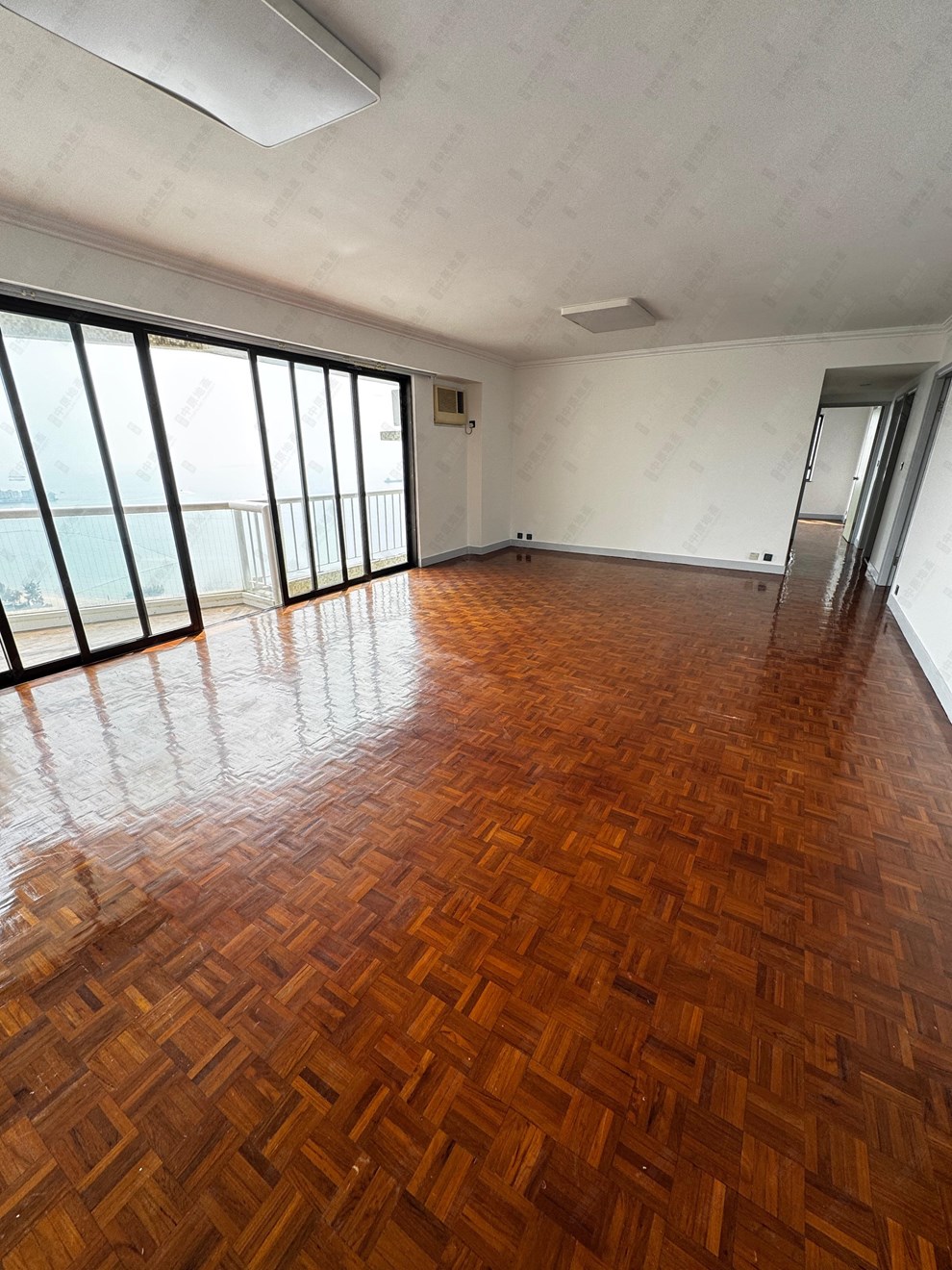 Unit Interior-Living and Dining Room