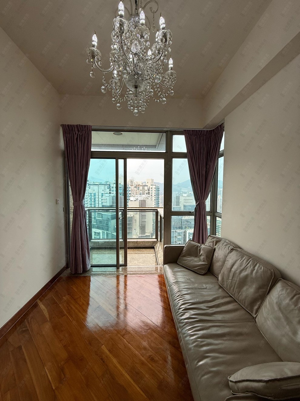 Unit Interior-Living and Dining Room