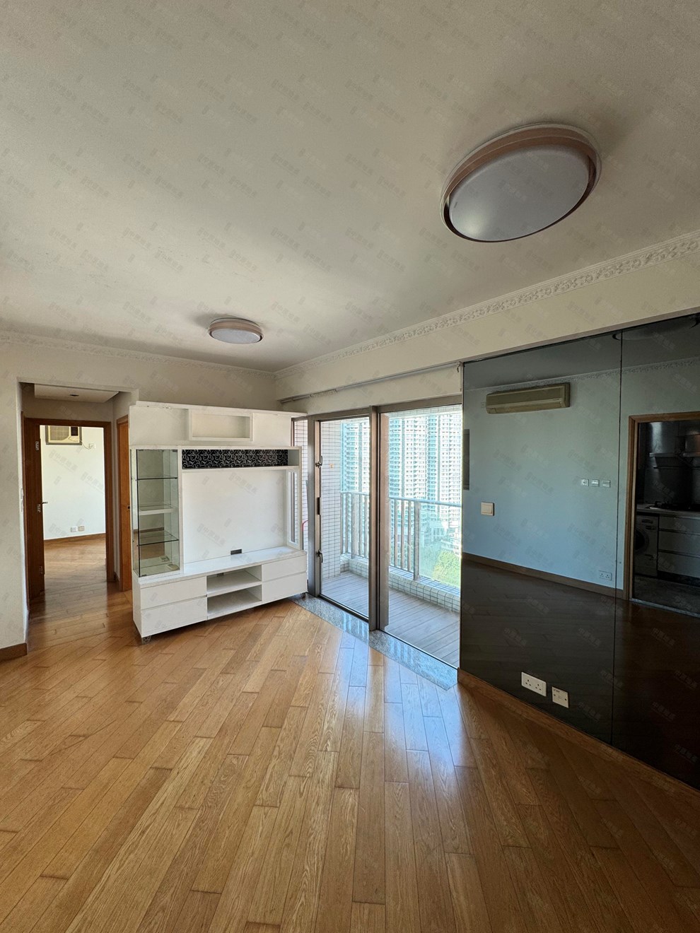 Unit Interior-Living and Dining Room